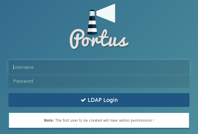 Creating the Admin in LDAP